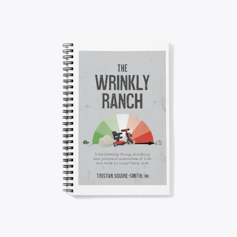 Trendy Wrinkly Ranch notebook