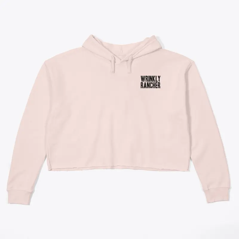 Wrinkly Rancher Crop Hoodie